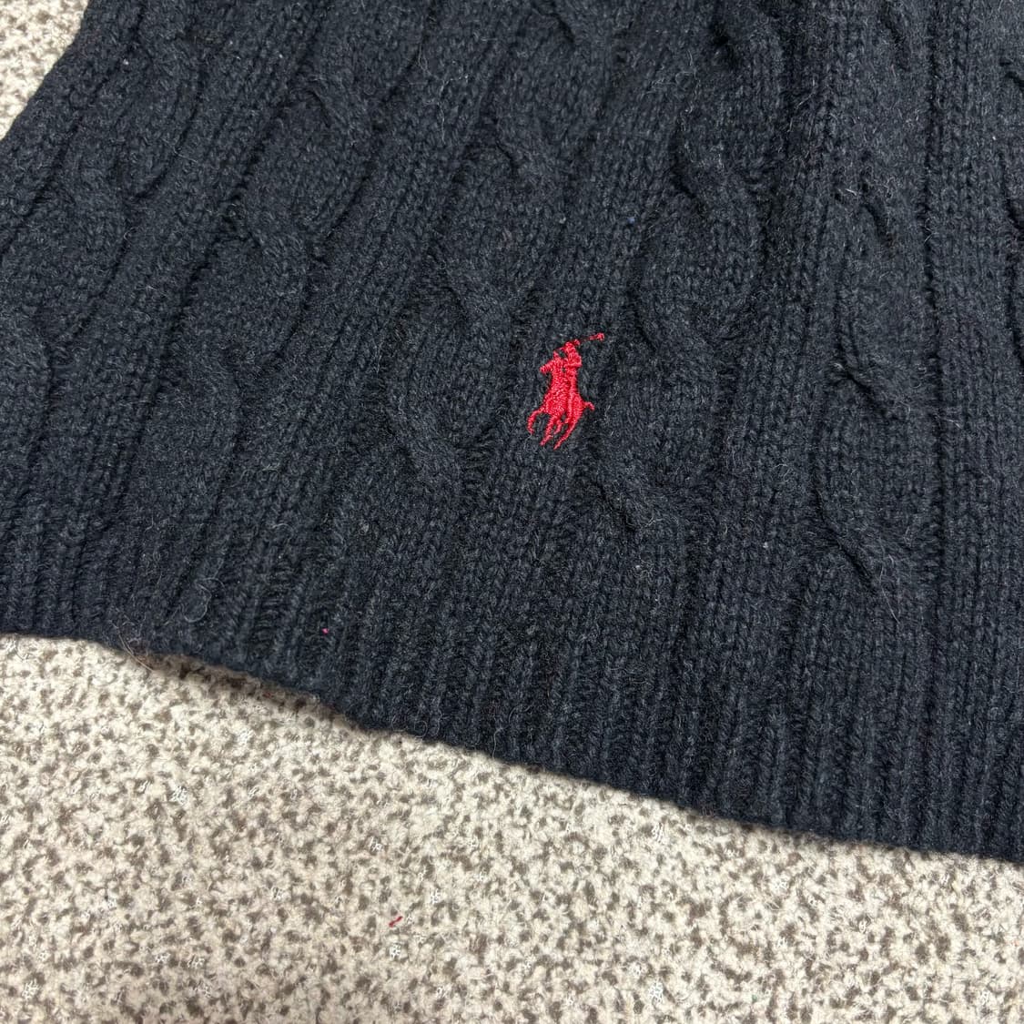 [택포,울20] 폴로 랄프로렌 꽈배기 이태리 머플러 목도리 [A+] 상품이미지2