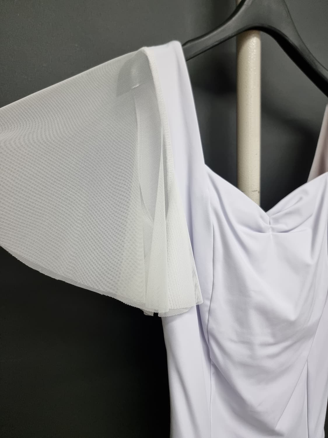 레이시 프릴 스퀘어넥 레오타드 성인발레 XL 상품이미지4