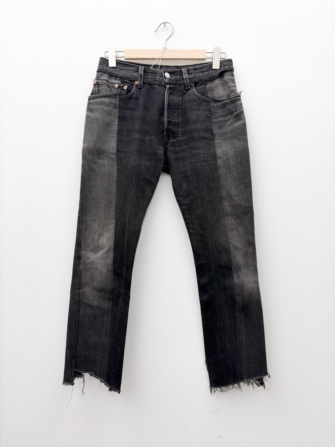 X LEVI'S RECONSTRUCTED DENIM PANTS 상품이미지1
