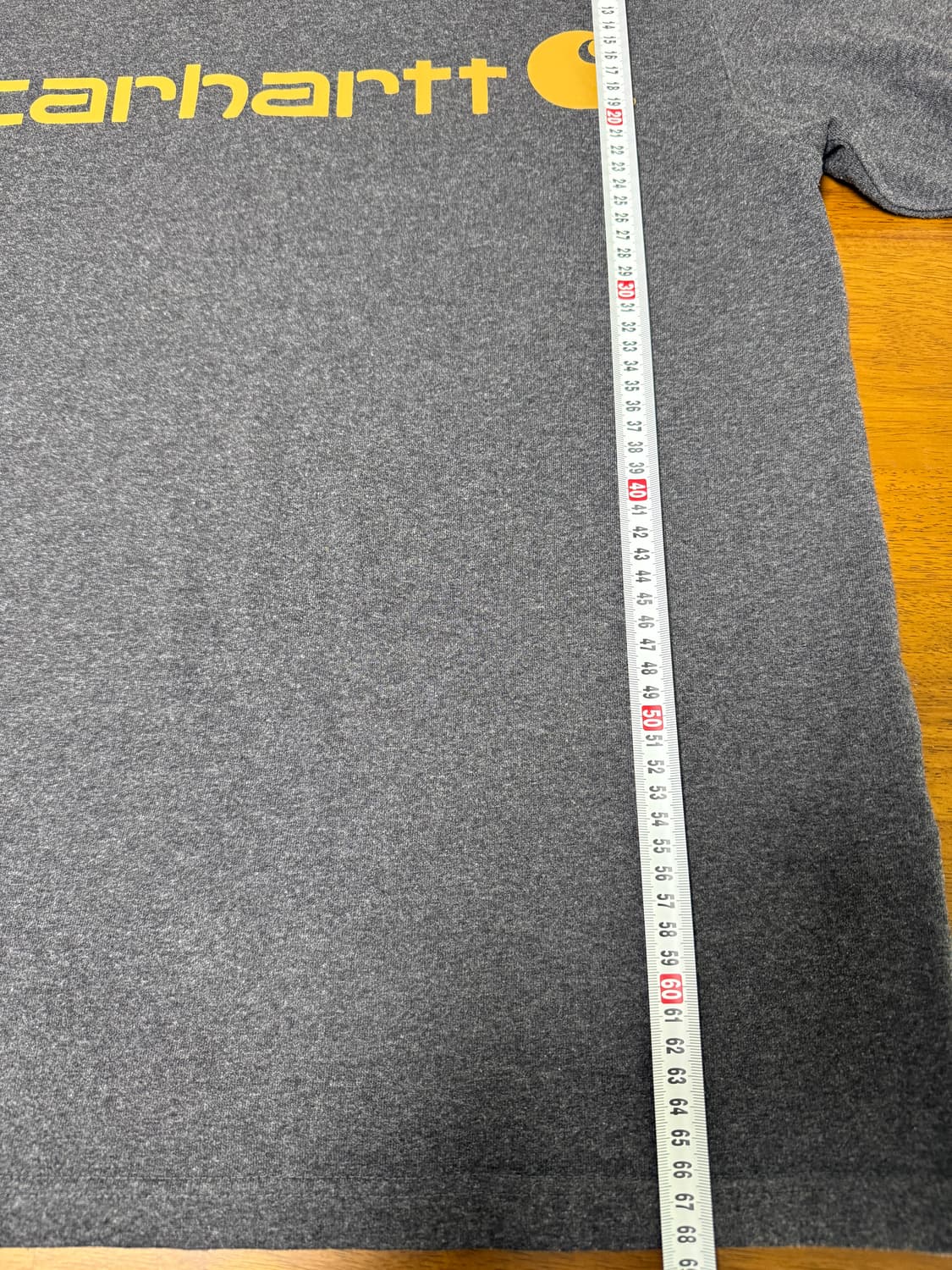 [100] 칼하트 차콜 반팔 티셔츠 Original Fit Small 상품이미지3