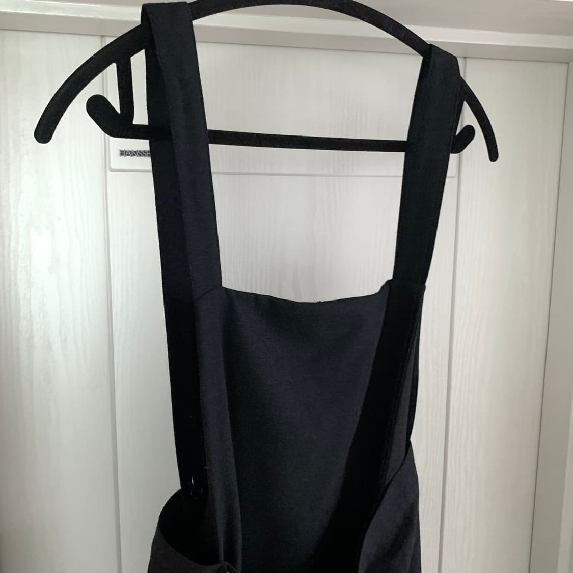 요지 야마모토 워크샵 서스펜더 랩 스커트 원피스 에이프런 타입 상품이미지4