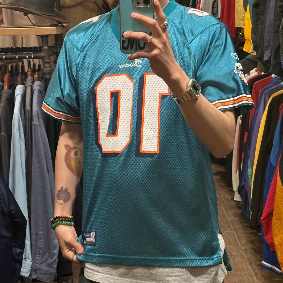 [HI] NFL 리복 반팔져지 그린 상품이미지3