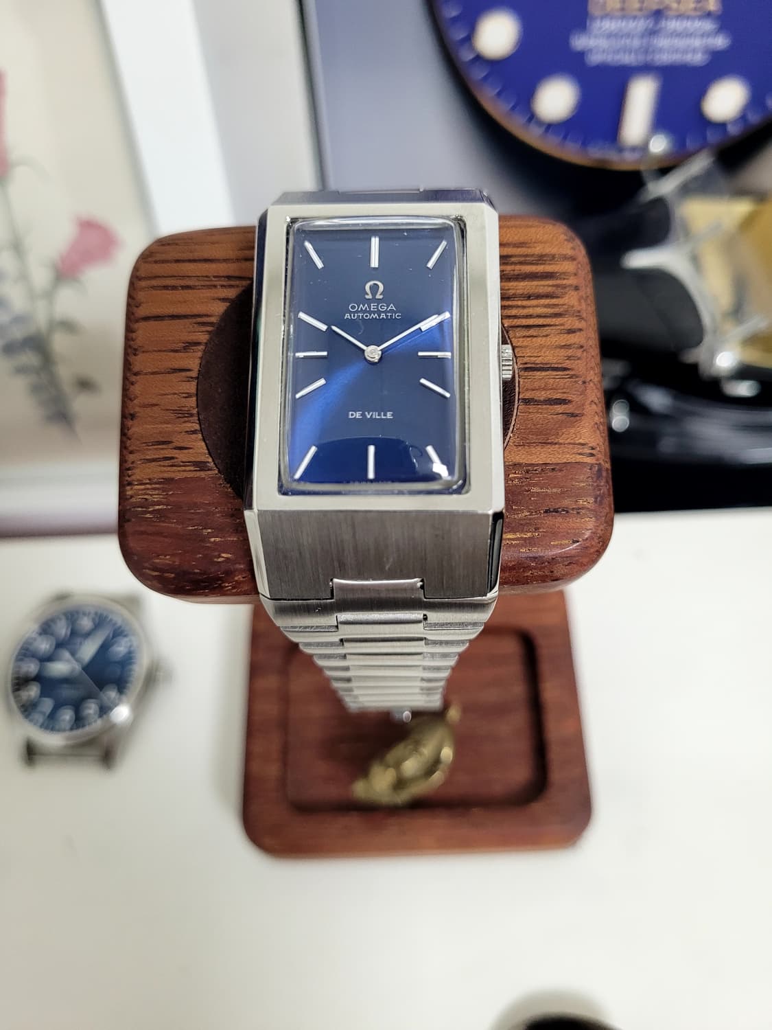 오메가 드빌 사각 자동시계 상품이미지2