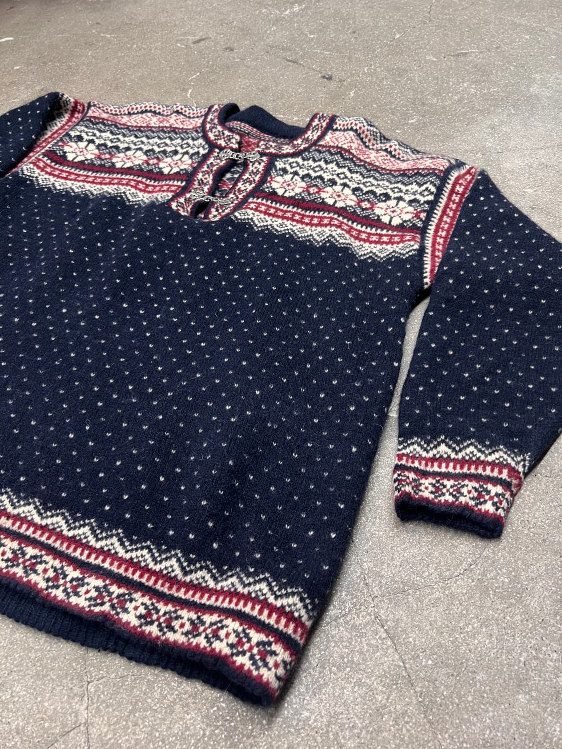 노르웨이 노르딕 울 스웨터  상품이미지2