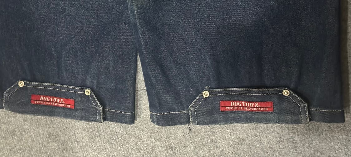 DOGTOWN 와이드 데님팬츠 XL 상품이미지6