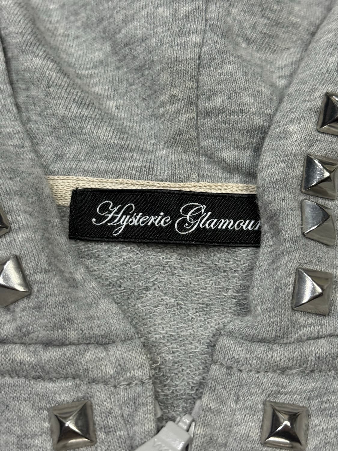 히스테릭 글래머 아카이브 스터드 폭탄 후드 집업 자켓 상품이미지3