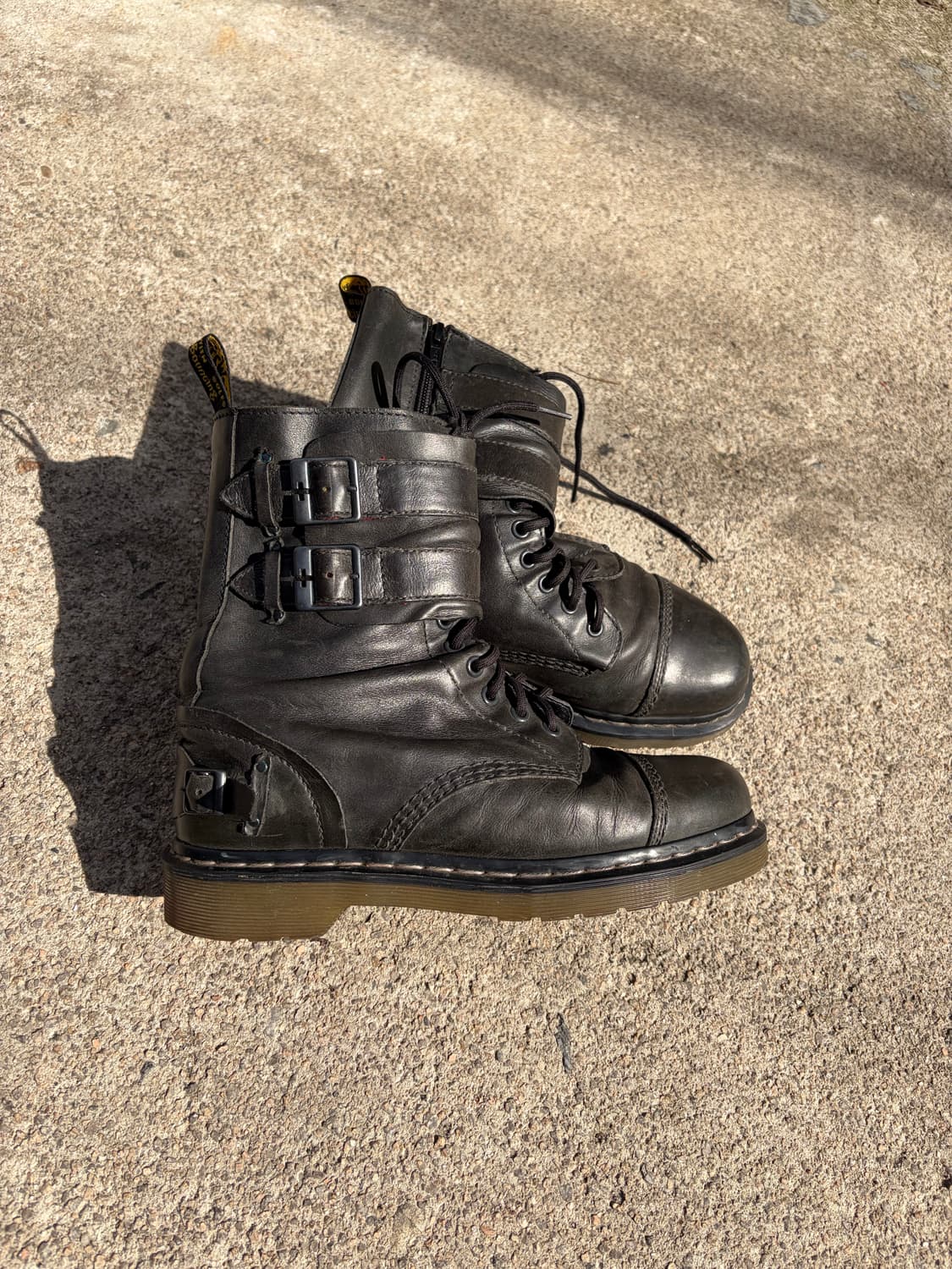 265) Dr. Martens 바든 더블 버클 바이커부츠 상품이미지1
