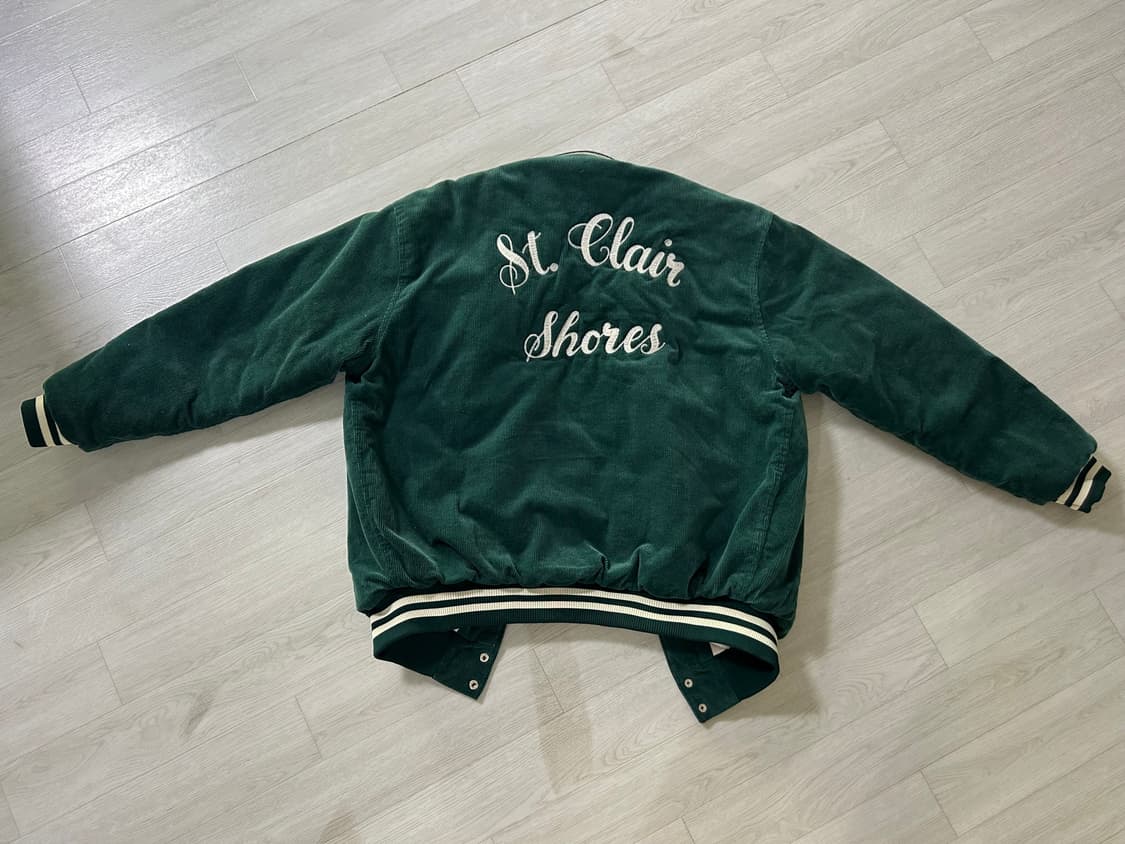 배커스 코듀로이 바시티 자켓 L 상품이미지2