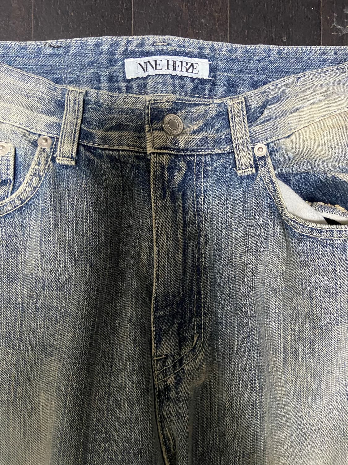 빈티지 워싱 데님 상품이미지3