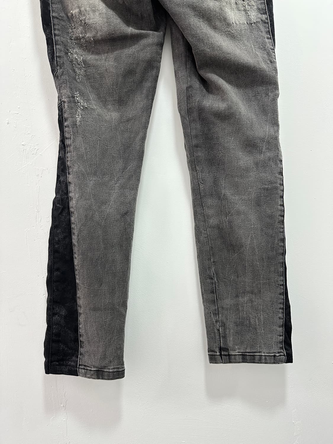 D.Demoo black distressed denim pants 상품이미지7