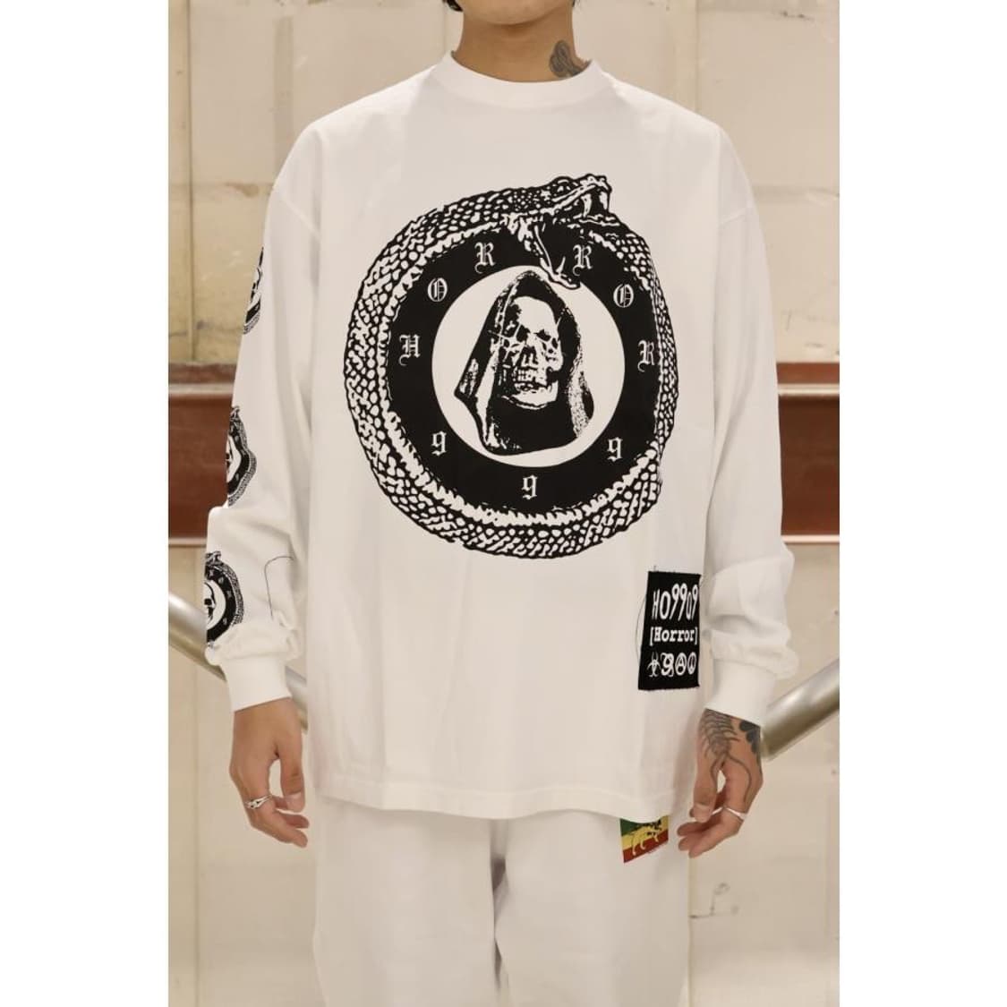 키딜 패치 롱슬리브 PATCH LONG SLEEVE T-SHIRT 상품이미지3