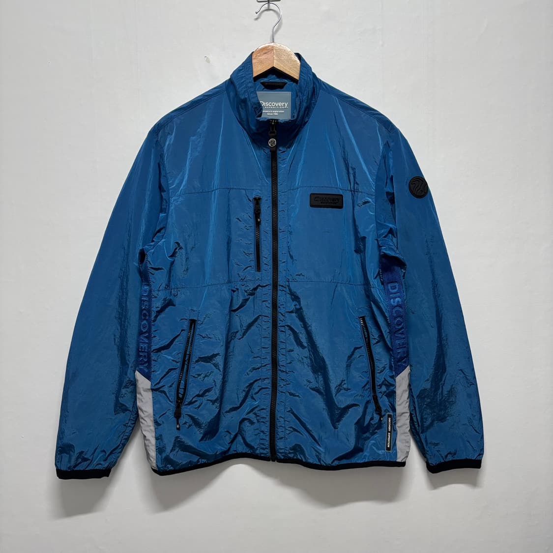 디스커버리 익스페디션 블루 바람막이 상품이미지1