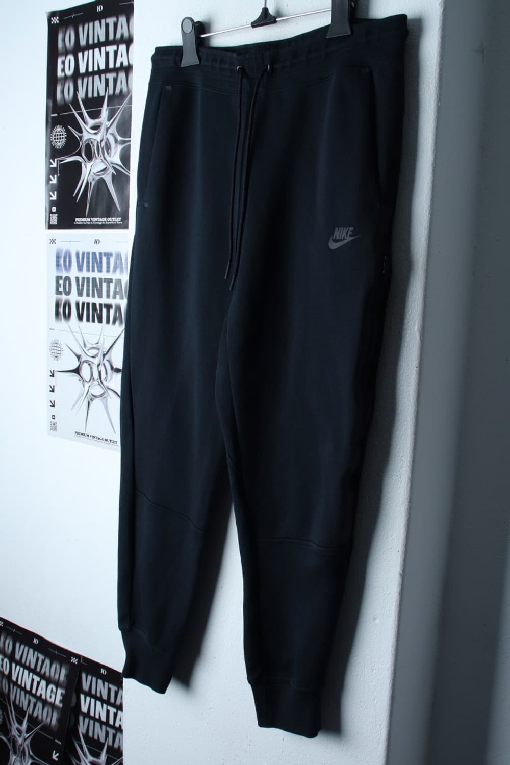 (L-XL) 나이키 트레이닝복 바지 테크팩 조거 블랙 스트릿-P9745 상품이미지1