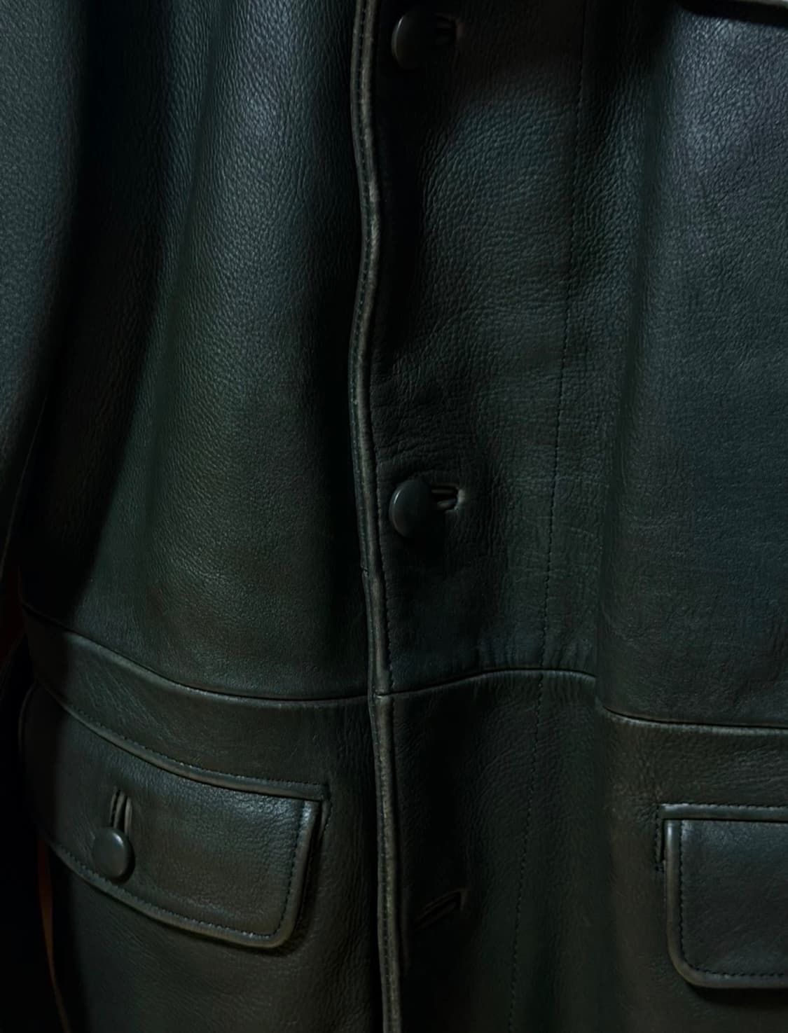 벨스타프 가죽 자켓 XL 사이즈 상품이미지4