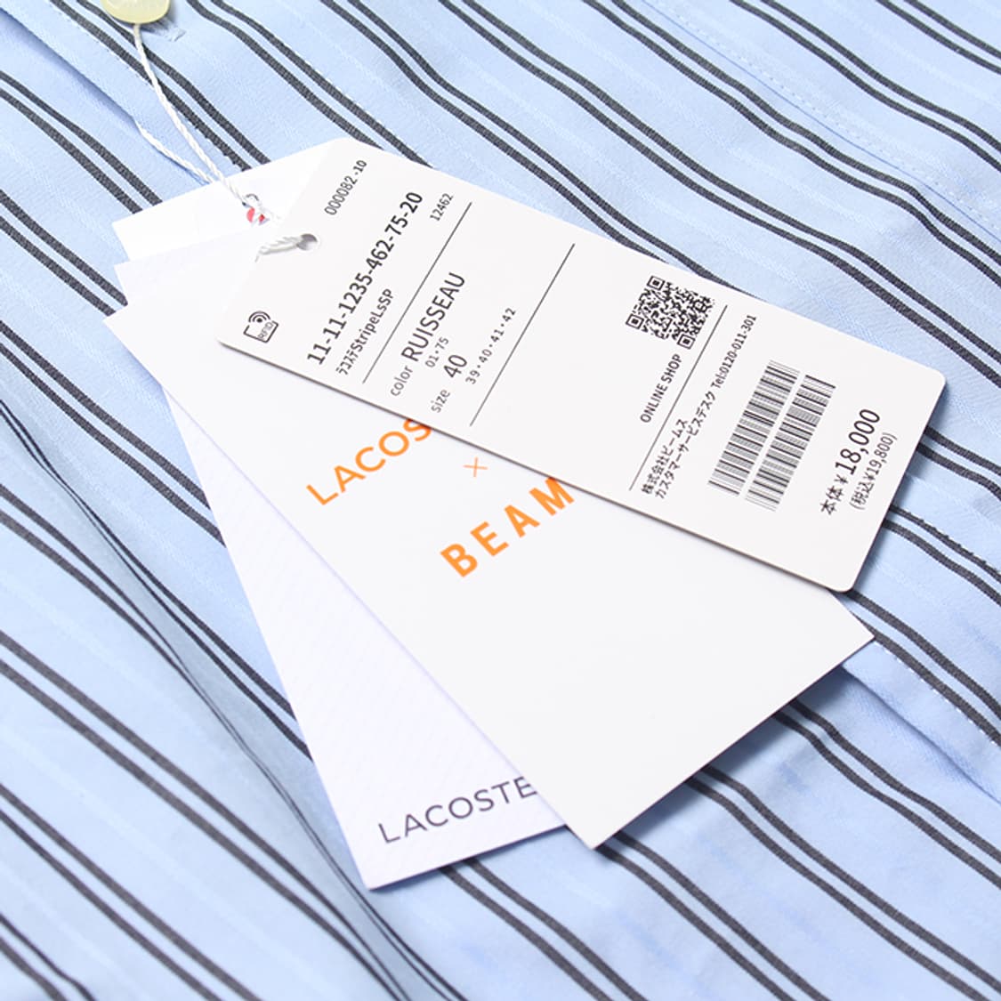 (새상품) LACOSTE X BEAMS "Shirts" 상품이미지9