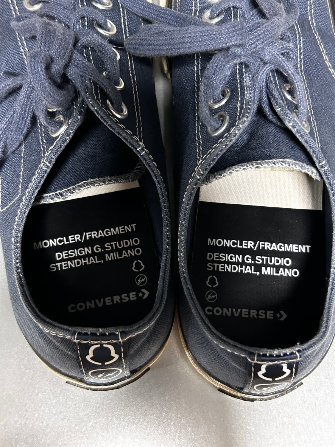 컨버스 몽클레르 프라그먼트 인그시니아 블루 270 상품이미지4