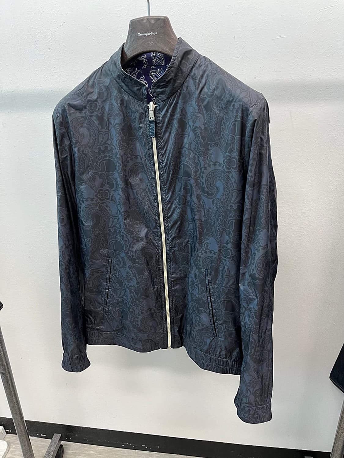 100) 에트로 페이즐리 리버시블 바람막이 상품이미지1