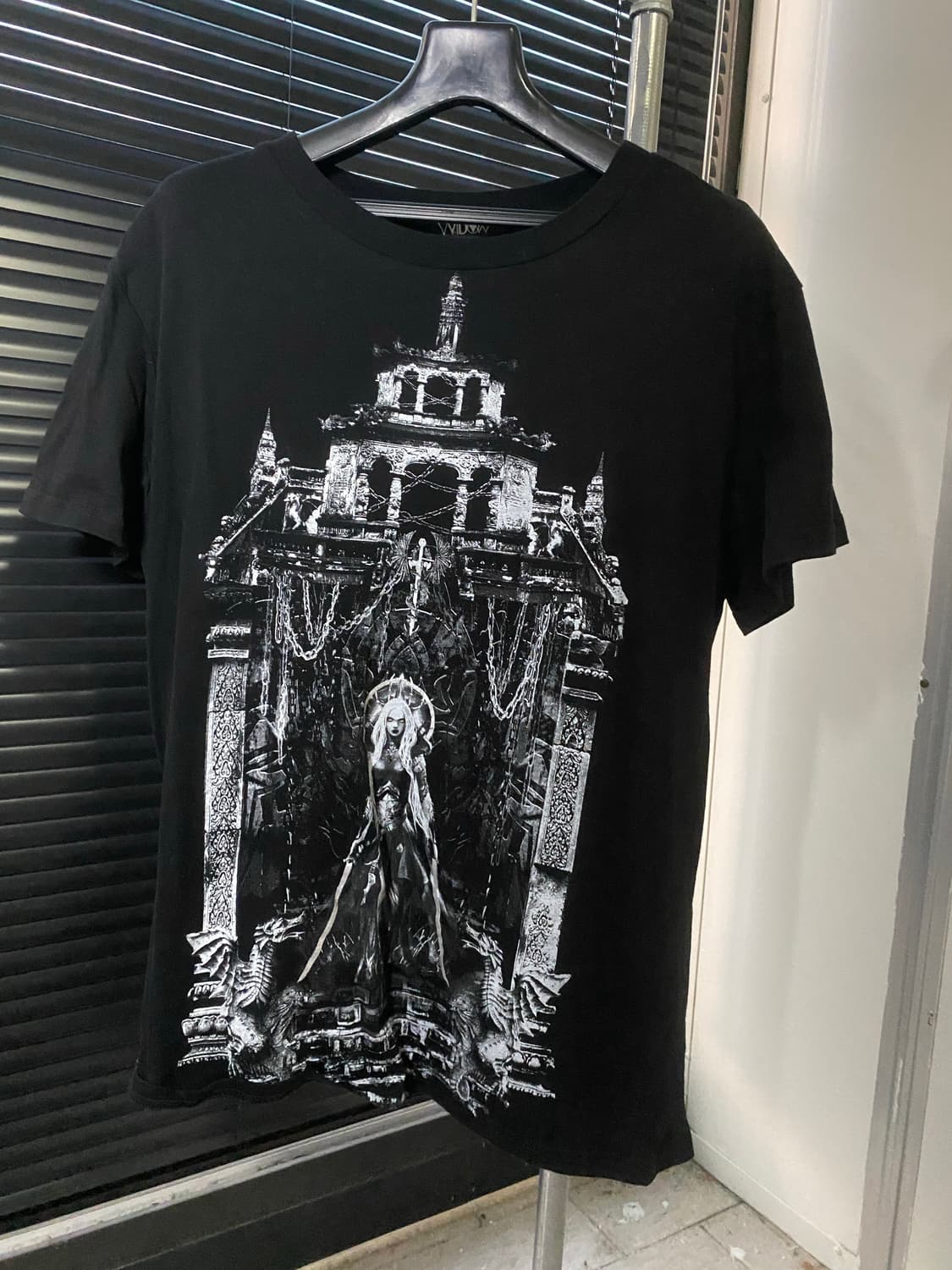widow punk gothic 1/2 shirts 상품이미지5