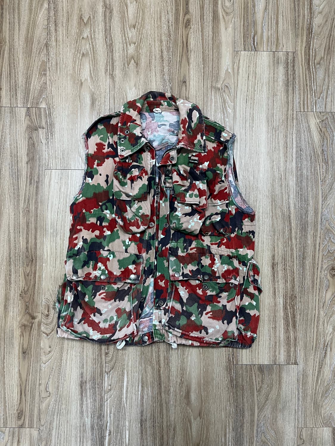 스위스군 밀리터리 알펜카모 유틸리티 베스트 상품이미지1