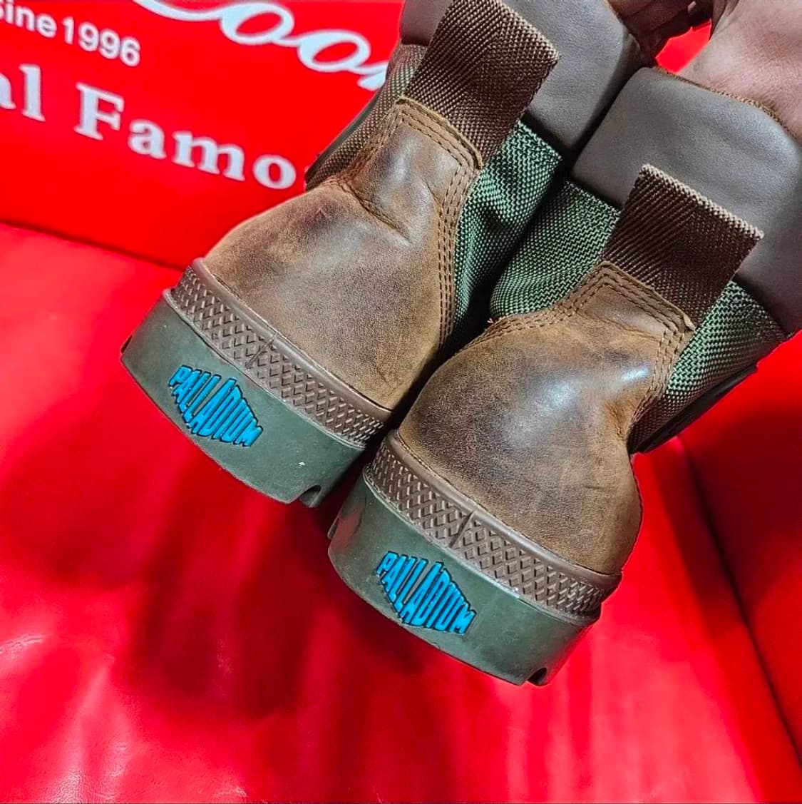 팔라디움(Palladium) 커프 레더 가죽 워커 부츠 상품이미지6