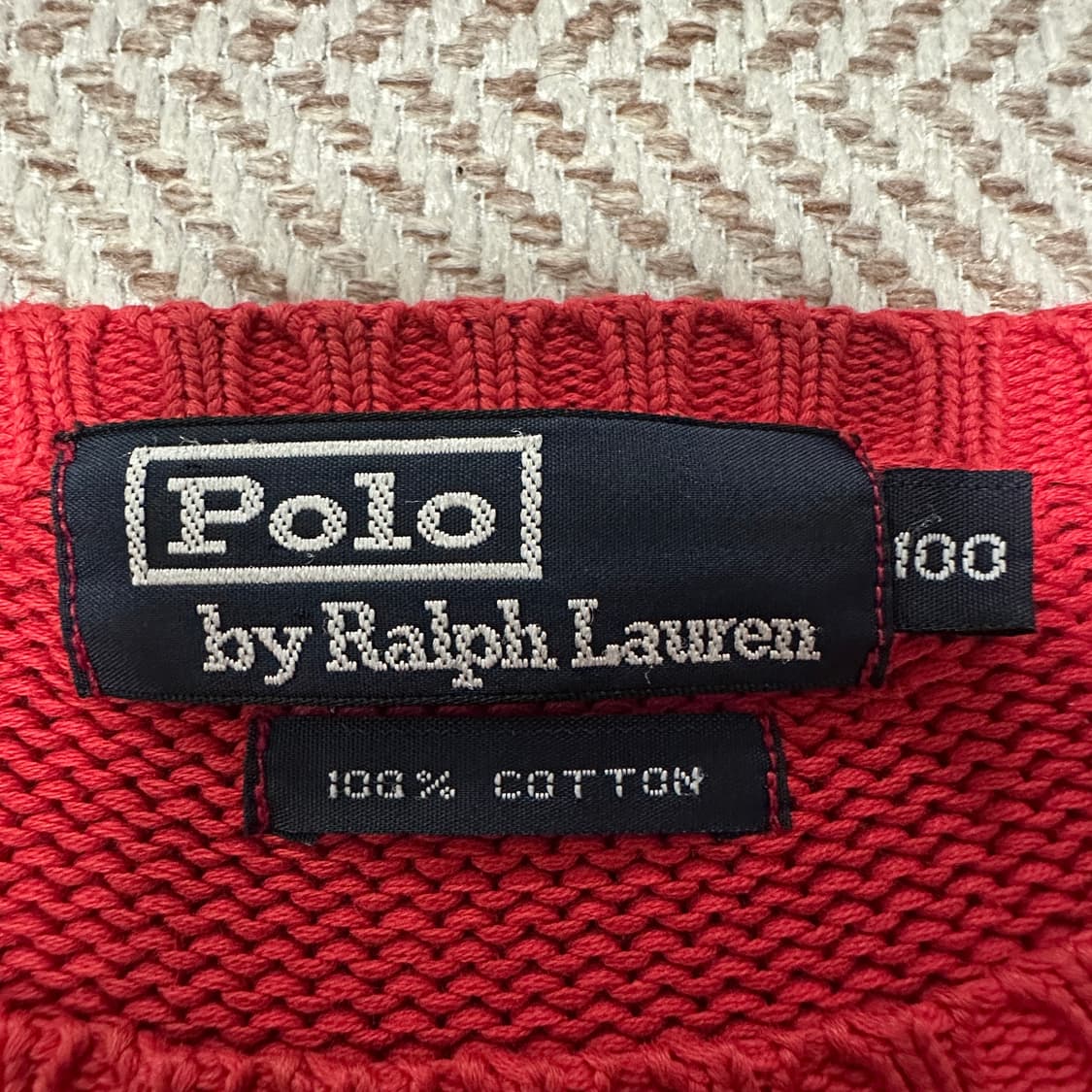 POLO RALPH LAUREN cotton knit sweater 상품이미지4