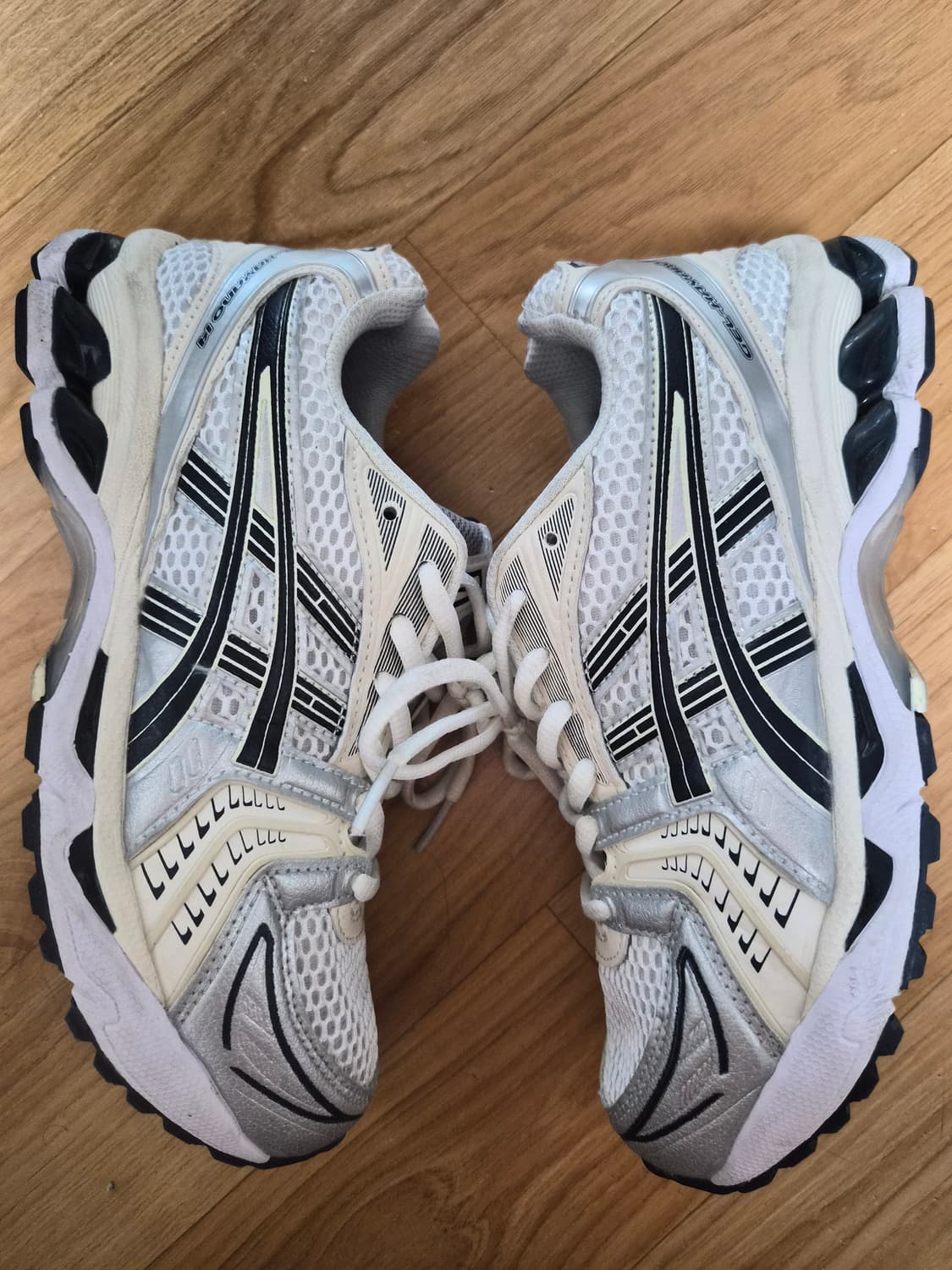 아식스 젤 카야노14 화이트미드나잇  240 상품이미지8