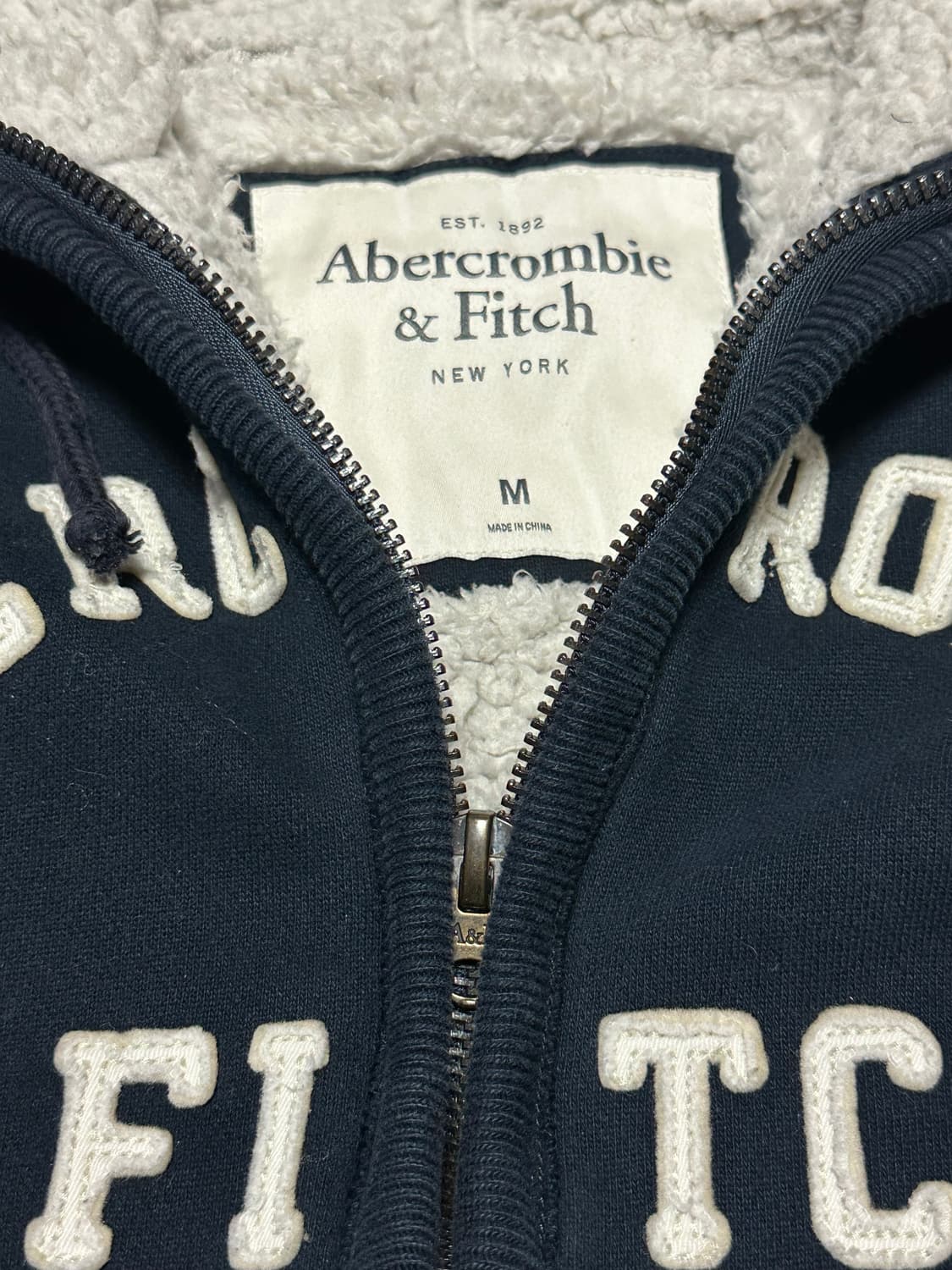 아베크롬비 헤비 후드집업 M 상품이미지2