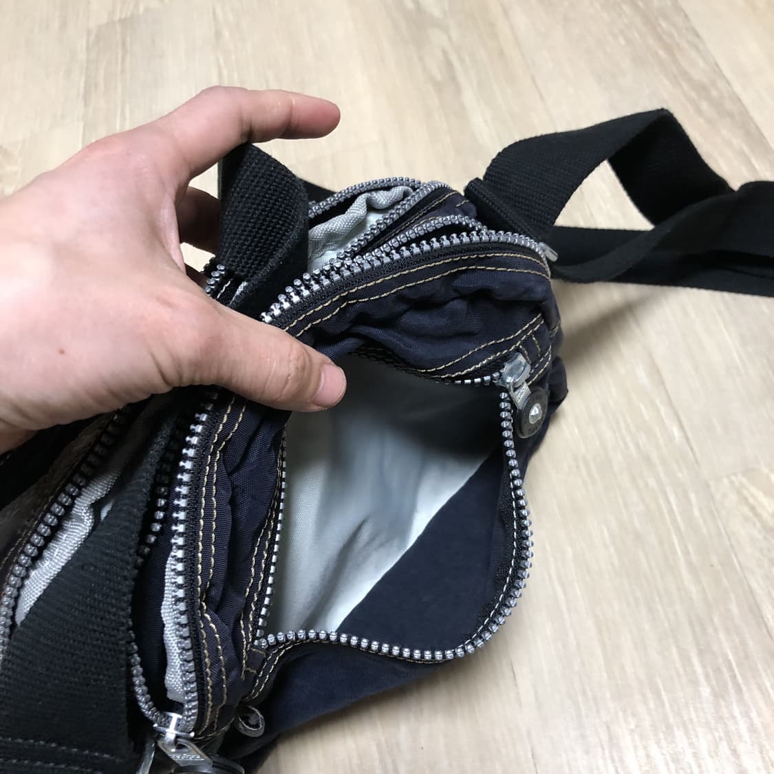 (OS) 키플링 KIPLING 빈티지 네이비 크로스백 가방 키플링크로스백 상품이미지8