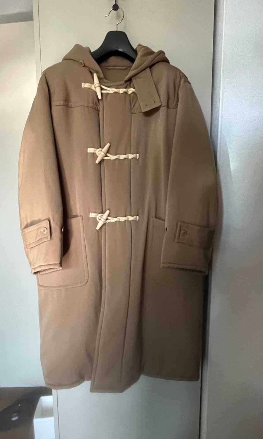 comoli 코모리 울 더플코트 1사이즈 상품이미지1