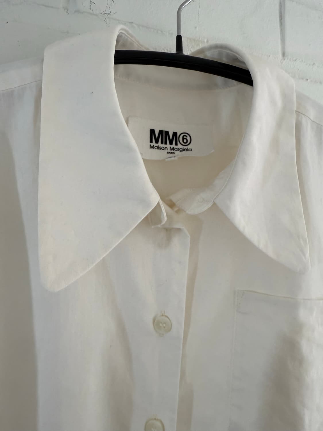 mm6 크롭 셔츠 상품이미지6