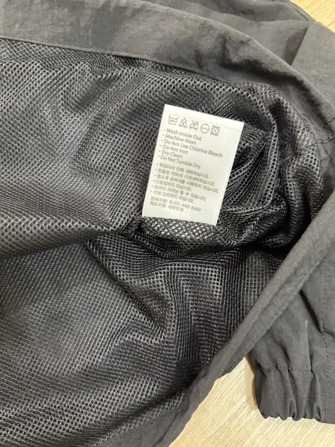 첫 발매 슬릭앤이지 OG 로키자켓 블랙 상품이미지4