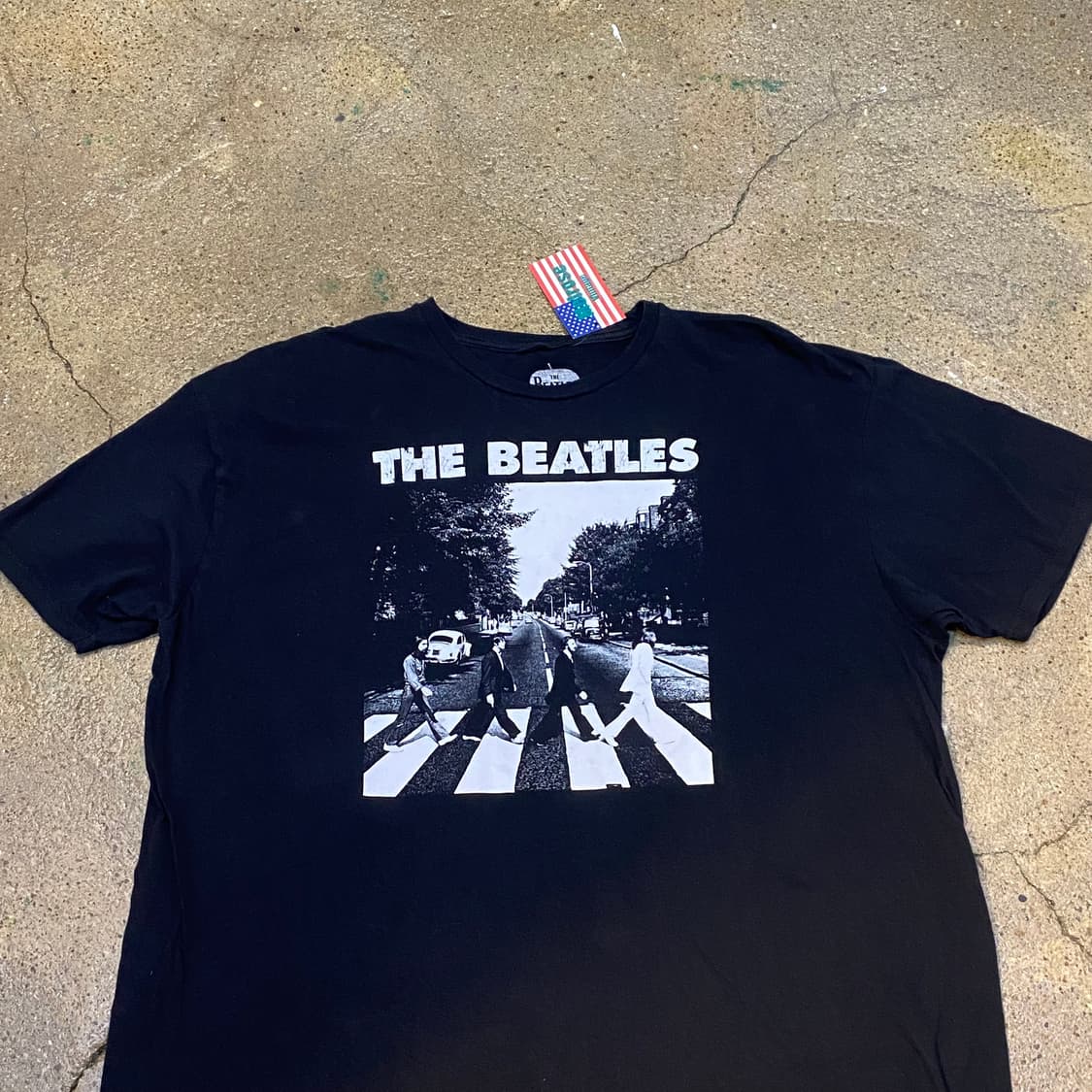 레어) 미국 빈티지 비틀즈 공식굿즈 프린팅 반팔티 락티셔츠 상품이미지2