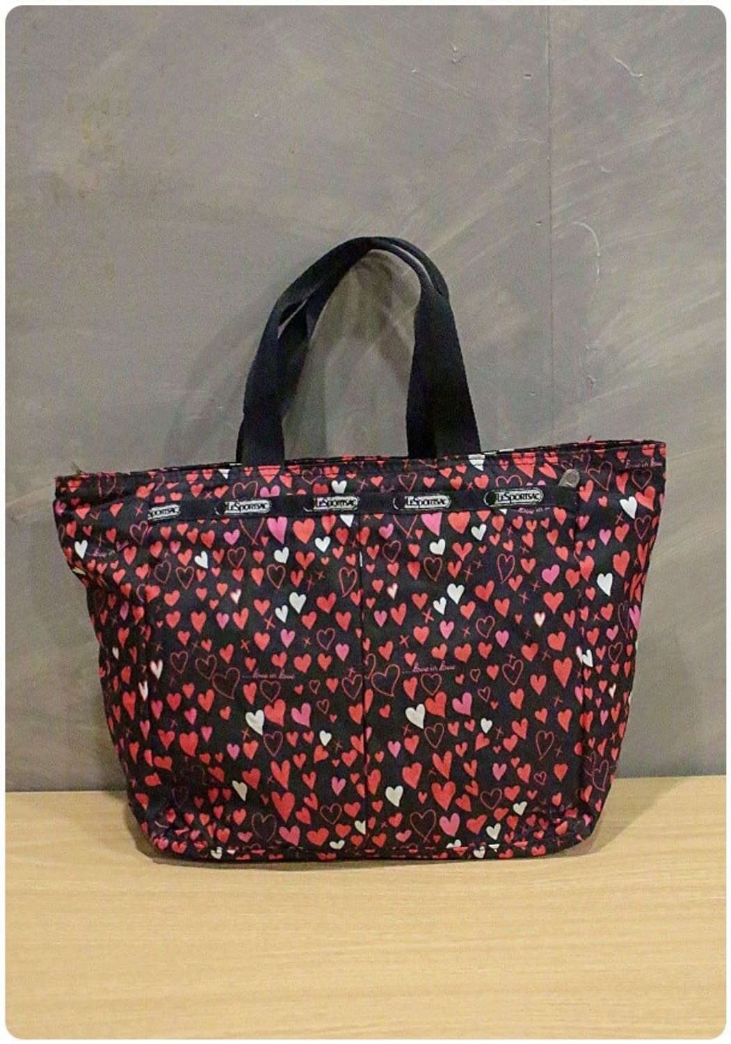 레스포삭 러브인러브 하트 토트백 상품이미지1