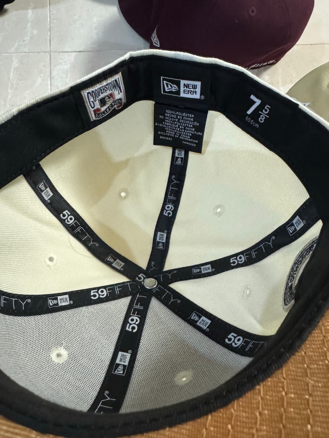 뉴에라 토론토 블루제이스 핏 5/8 캡 미시착 처분  상품이미지4