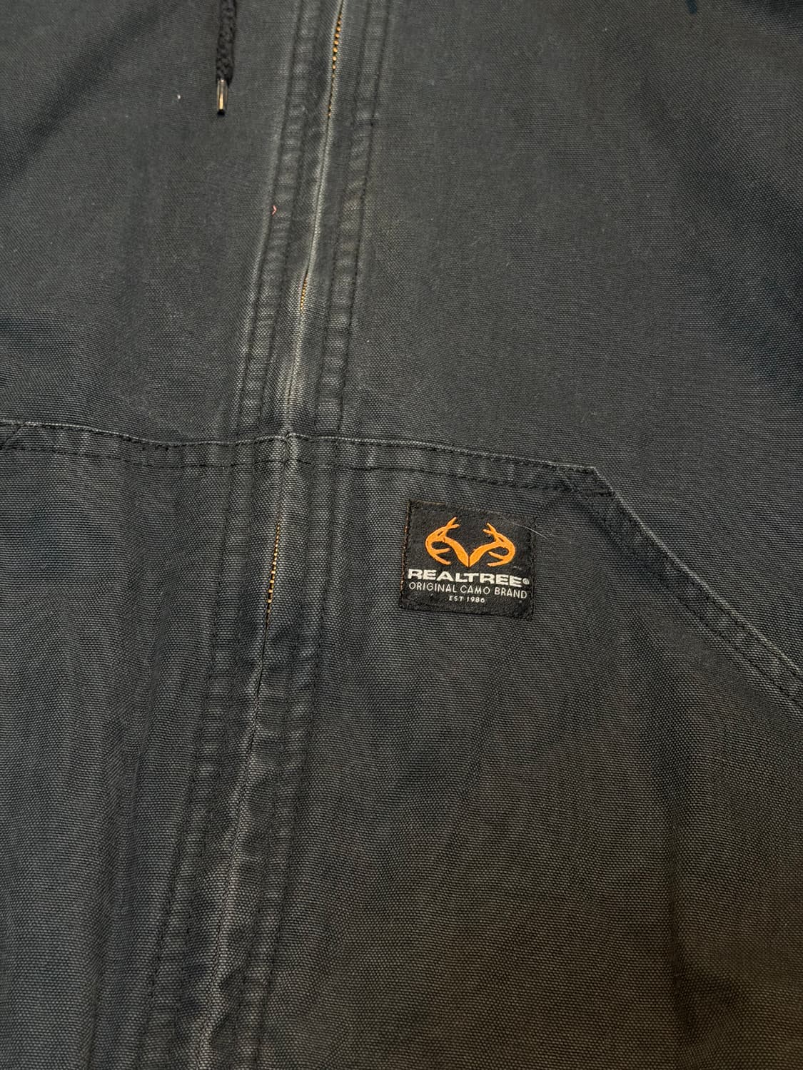 00s 리얼트리 사각패치 액티브 워크자켓 블랙 상품이미지2