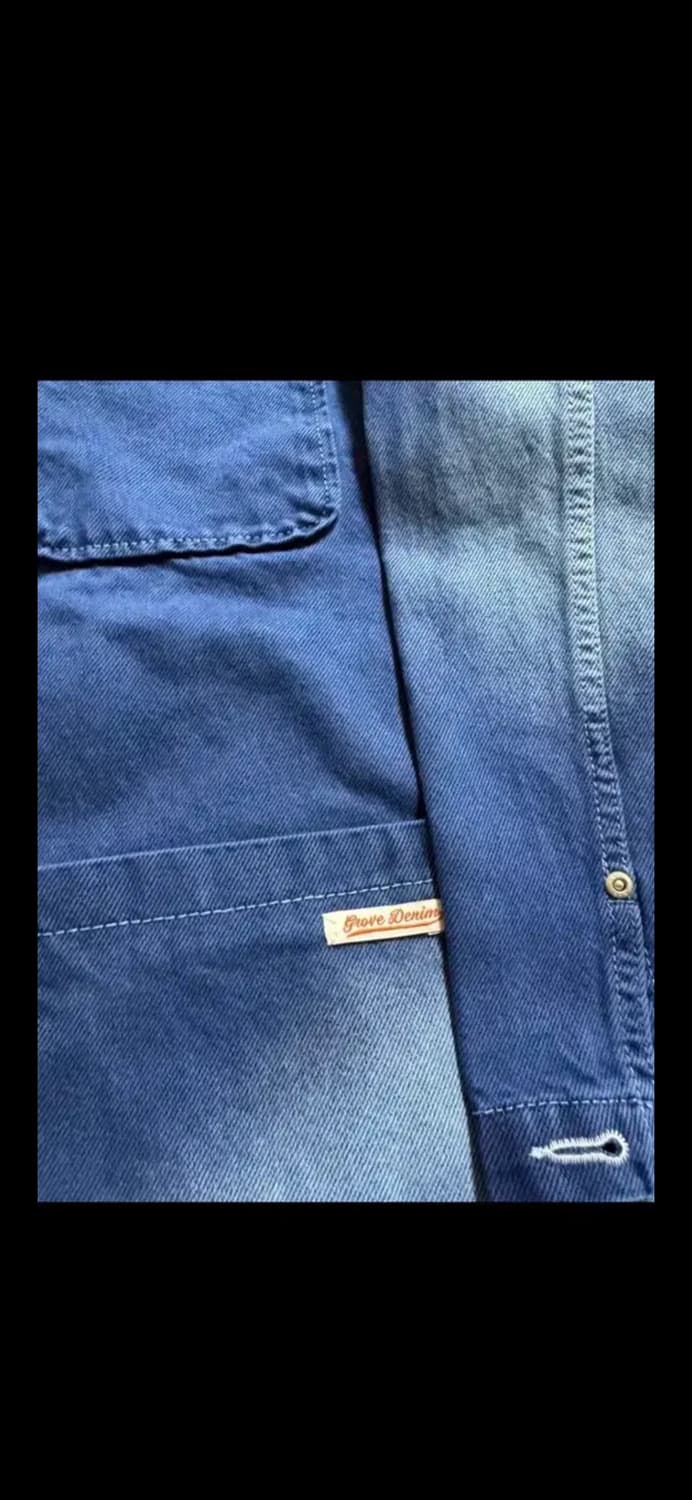 GROVE 그로브스토어 프리드 데님자켓 상품이미지6