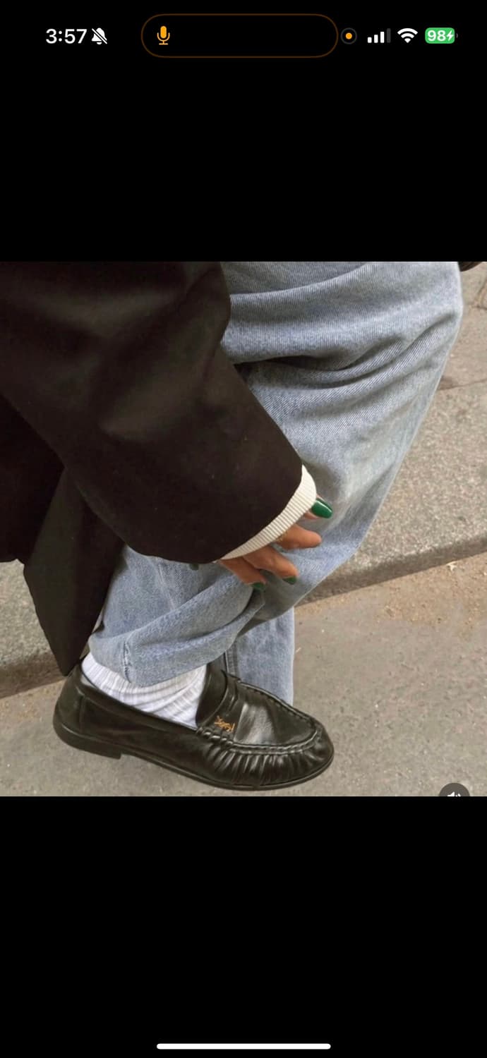 생로랑 나파레더 로퍼 25aw 41 상품이미지1