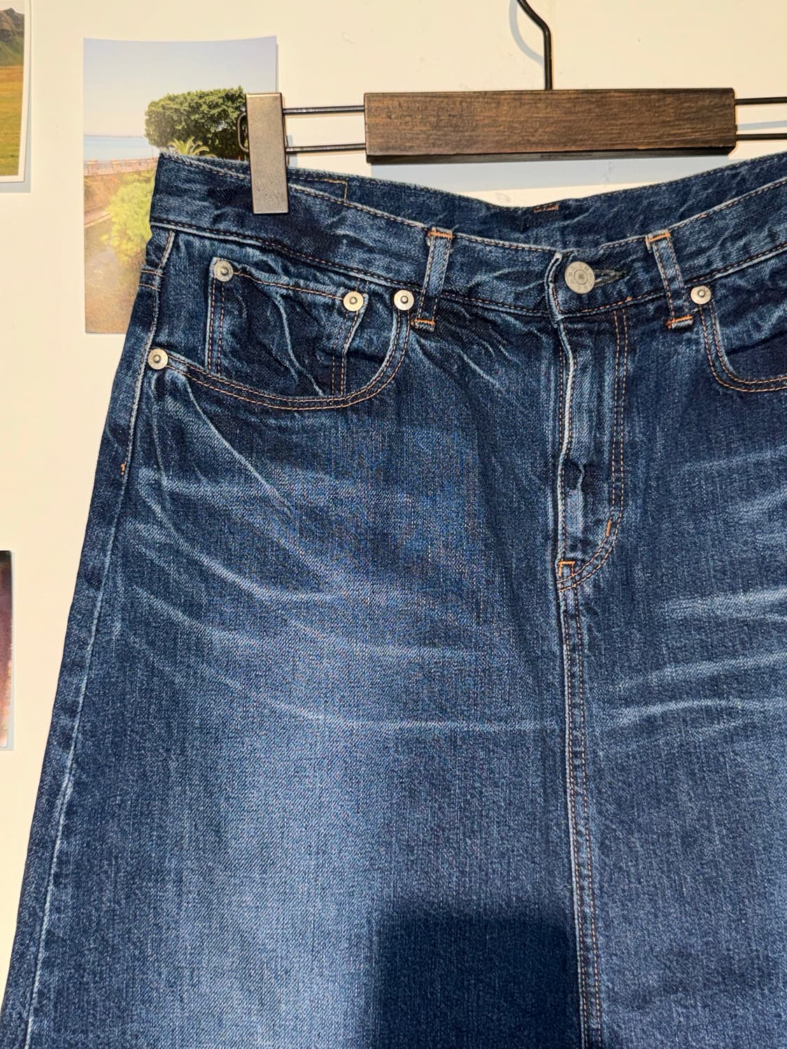 d.m.g 데님 스커트 상품이미지3