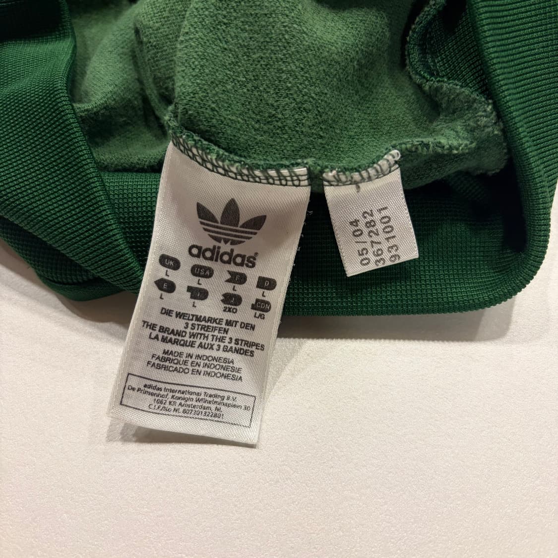 [L] 04s 아디다스 그린 트랙탑 져지 호주 국대 B766 상품이미지4