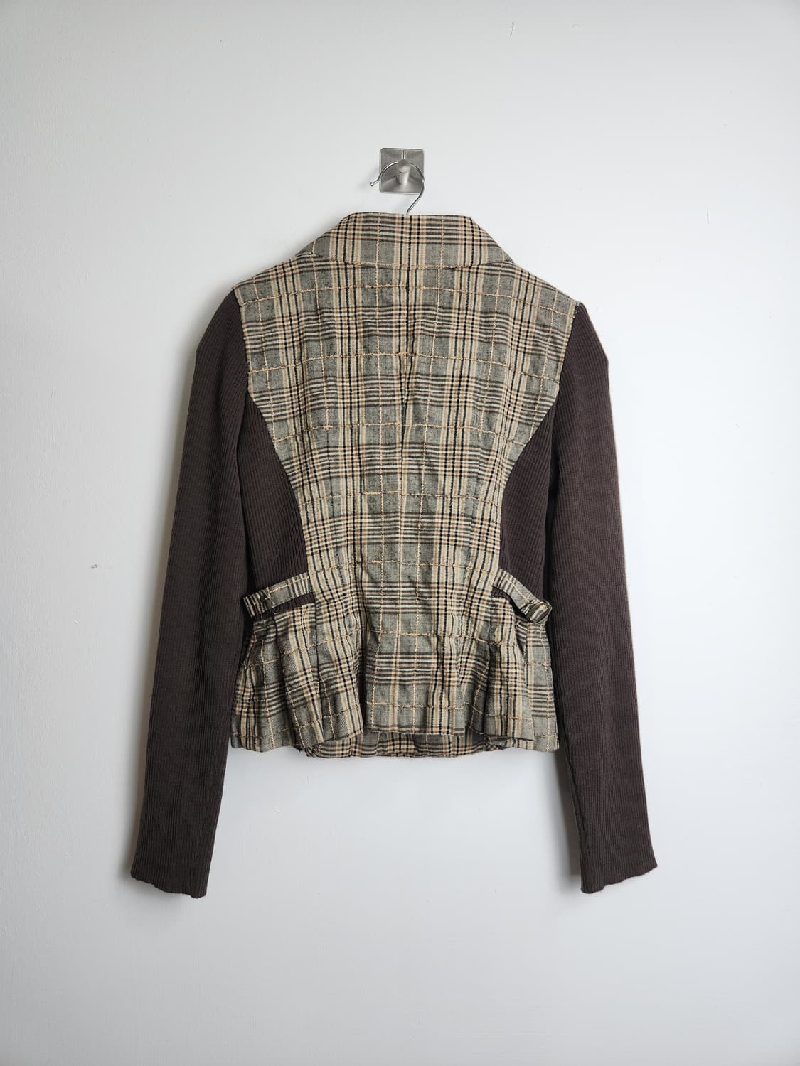 골지 체크 탑 상품이미지6