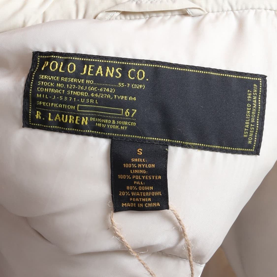 폴로 진스 Polo Jeans Down Jacket 

 상품이미지8