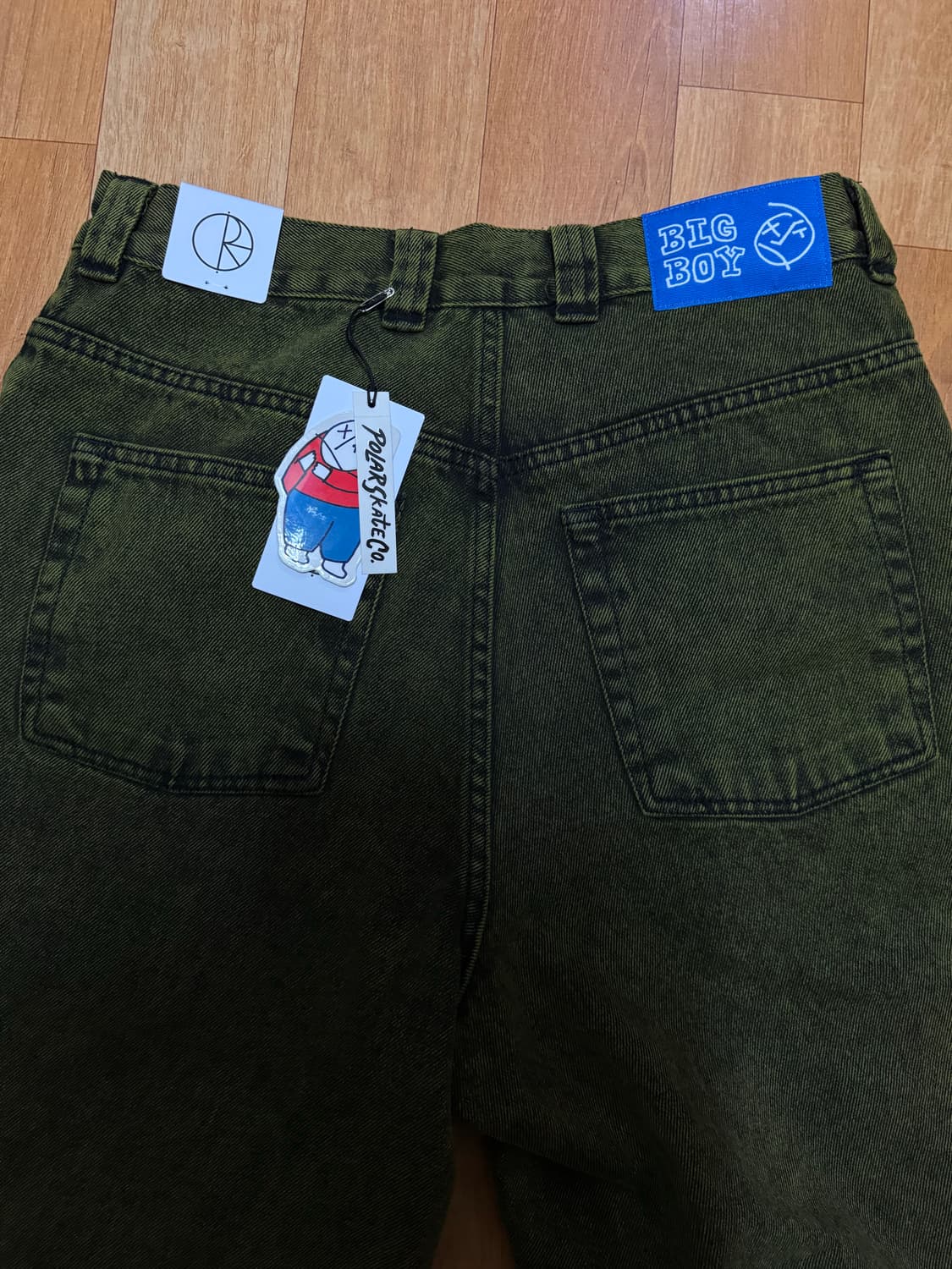 폴라스케이트 빅보이 그린 블랙 S(단순 시착 새상품) 상품이미지2