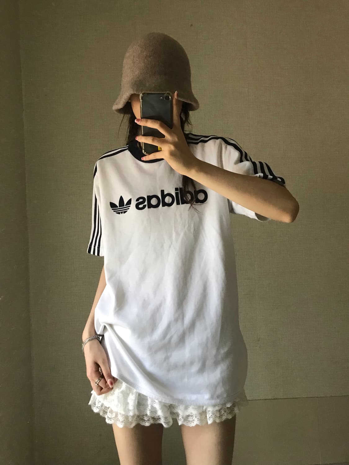 아디다스 빅로고 반팔티셔츠 상품이미지2