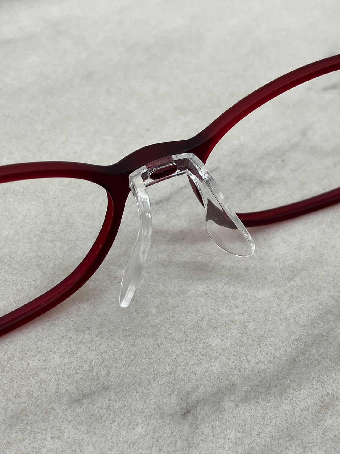 B82 CLOD 경량 레드 와인 오벌 슬림 뿔테 안경351 상품이미지4