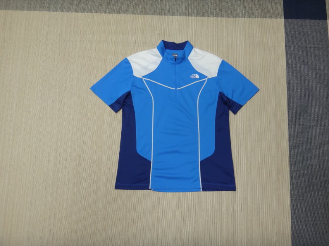 (2XL) 노스페이스 남성 모르즈비 숏 슬리브 짚 티 상품이미지1