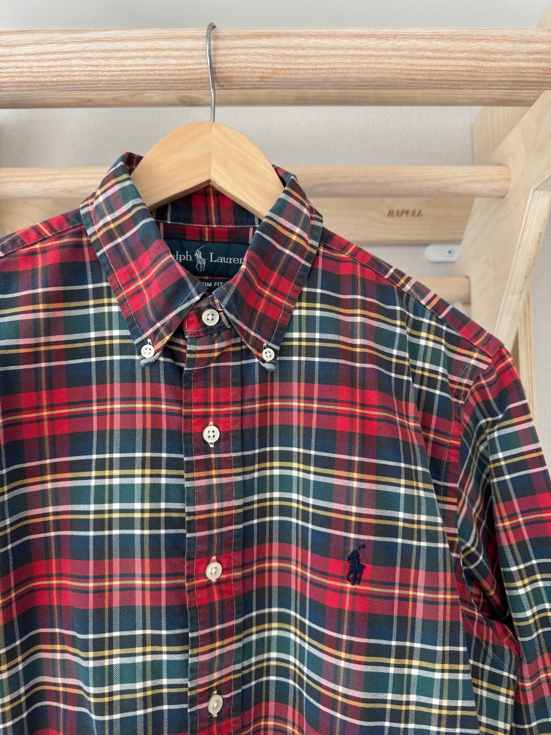 폴로 옥스포드 체크셔츠 상품이미지2