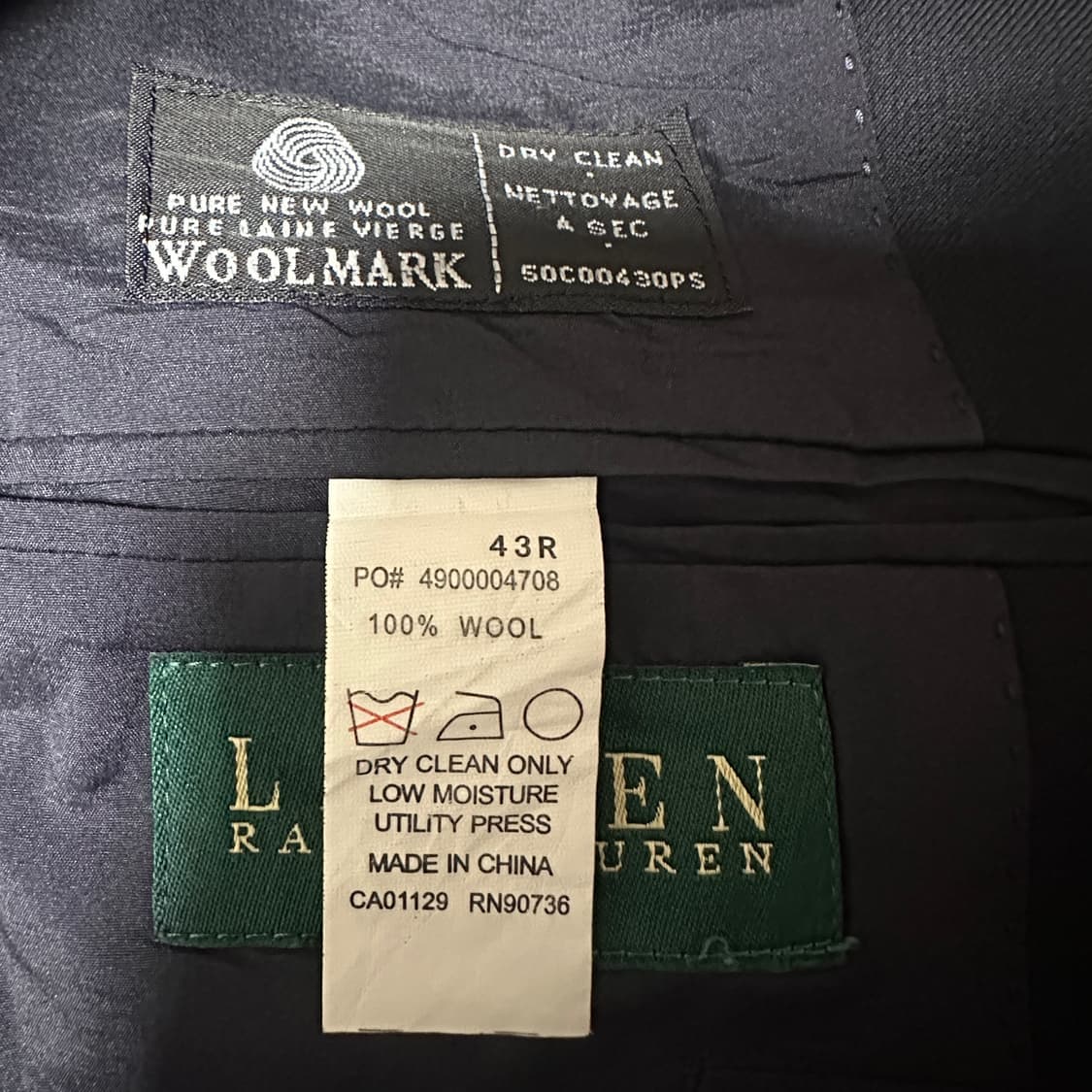 RALPH LAUREN gold button blazer jacket 상품이미지4