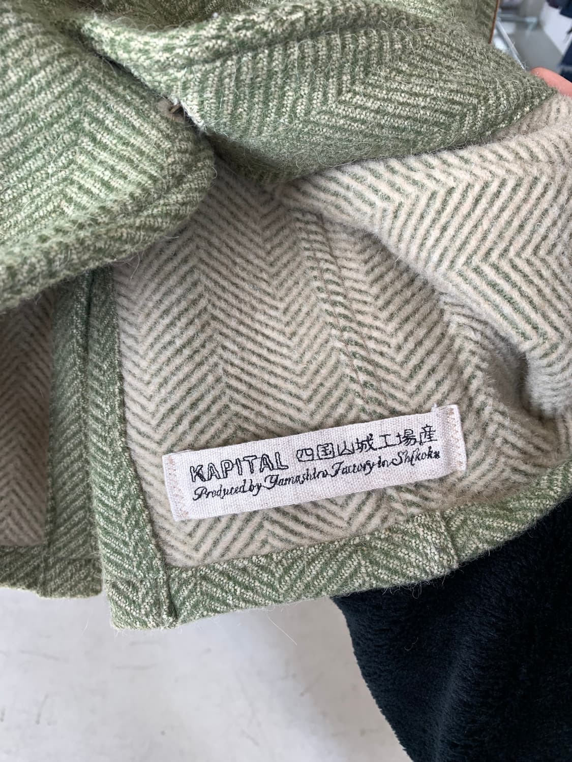 Kapital 캐피탈 해링본 울 블레이저 자켓 상품이미지5