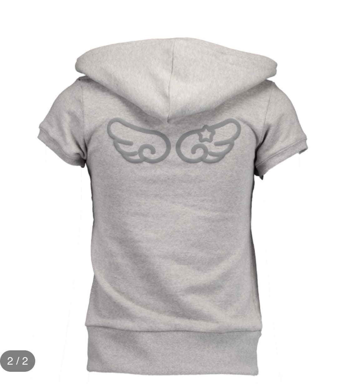 샬롬클럽 WING HOODY GRAY 상품이미지1