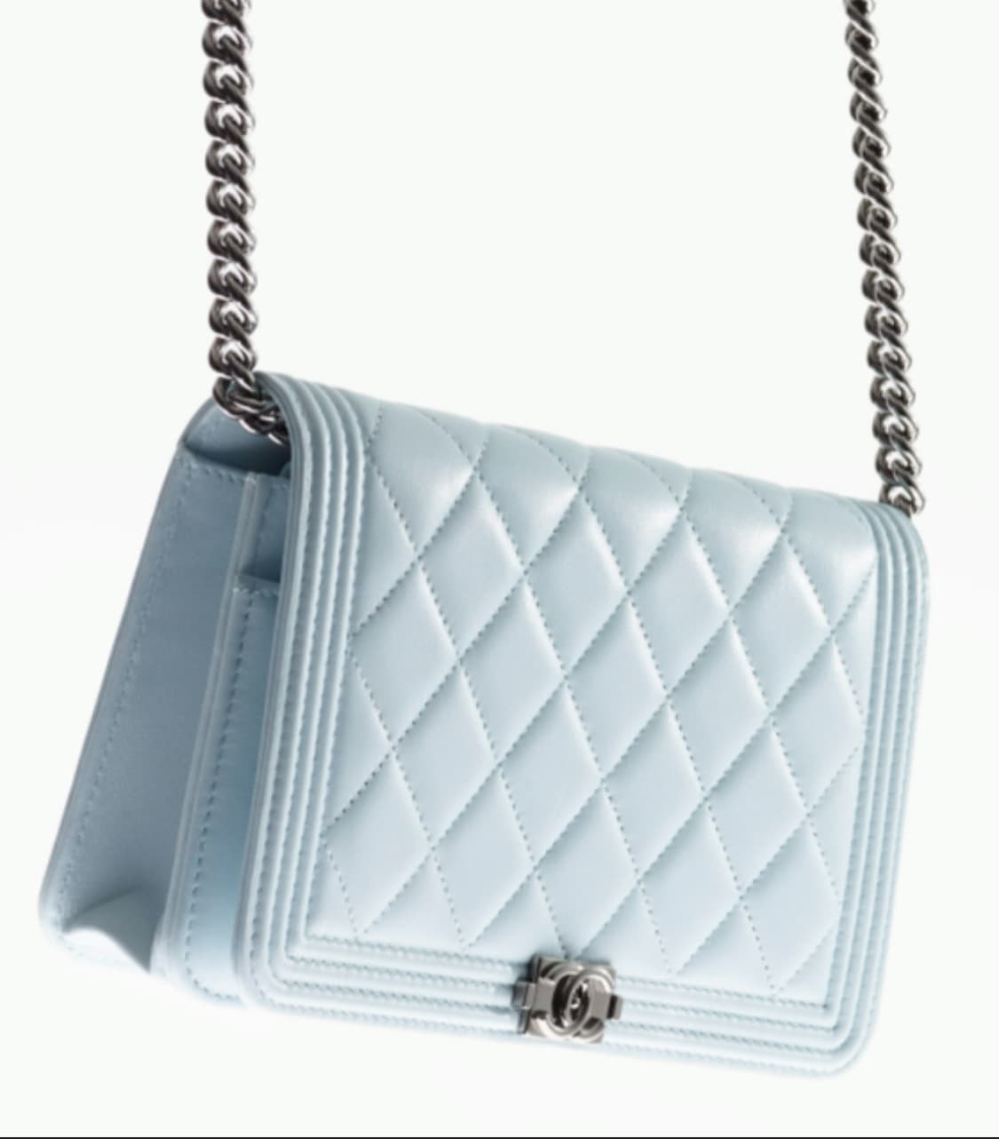 샤넬 보이백 체인 woc 스카이블루 상품이미지4